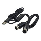 Cabo Midi Usb Para