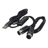 Cabo Midi Usb Para