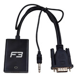 Cabo Mini Conversor Vga