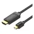 Cabo Mini Displayport Para Hdmi 4k 1,5m Vention Hahbg