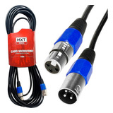 Cabo Mxt P  Microfone   Balanceado Dmx Xlr Canon   10 Metros