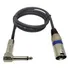 Cabo P/ Microfone P10 Mono 90° X Xlr Canon Macho 1 Metros 