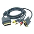 Cabo P/ Xbox 360 Av + Vga Com Saída Optco Digital 1.8mts.