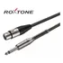 Cabo P10 Mono/xlr Fêmea 5mts P/ Microfone Smxj210l5 Roxtone