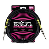 Cabo P10xp10 Guitarra Instrumentos 3,04m Preto Ernie Ball