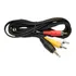 Cabo P2 X Av 3 Rca Tv Led Lcd Gps Dvd Receptores Áudio Vídeo