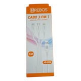 Cabo Para Carregar 3x1
