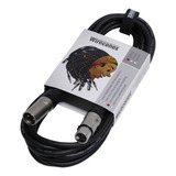 Cabo Para Microfone Emborrachado 7m Xlr Xlr Wireconex Mpbe
