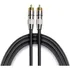 Cabo Para Subwoofer 100% Cobre Blindado Conector Rca 2m