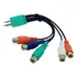 Cabo Para Tv Samsung P1+p2 X V.componente A/v Tv Led,plasma.