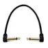 Cabo Pedal De Guitarra Plug P10 Mono 90º Santo Angelo 15 Cm Cor Preto