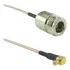 Cabo Pigtail Rg-316 Mmcx Macho Angular X N 50 Ohms Fêmea