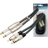 Cabo Plug 2rca 2