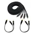 Cabo Rca 5 Metros + 2 Cabos Y 2 M + 1 F P/ Modulo Banh. Ouro