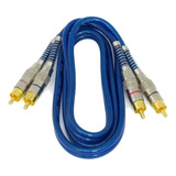 Cabo Rca Svart Azul