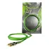 Cabo Rca Technoise 1 Metro Serie 400 Pro Verde Blindado Conector Banhado À Ouro