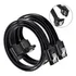 Cabo Sata 3.0 6gb/s Serial Ata Com Trava Kit 2 Unidades