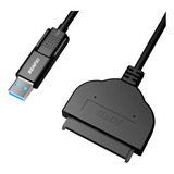 Cabo Sata Benfei 2 Em 1 Sata3 Para Usb A c Preto