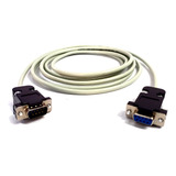 Cabo Serial Rs 232 Db9 Macho P Db9 Femea 5 Metros