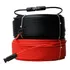 Cabo Solar 6mm 20m Preto   20m Verm   2 Par De Conector Mc4 Cobertura Vermelho