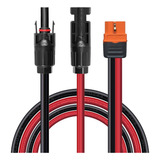 Cabo Solar Mc4 xt60i De 3 5m Para Placas E Geradores Ecoflow