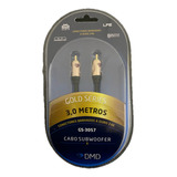 Cabo Subwoofer Gold Series Dmd Diamond Cable Gs-3057 3mts