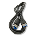 Cabo Tebera 1 8m Usb 3 0 A Macho P  Impressora Preta