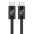 Cabo Tipo C Para Tipo C Thuderbolt 4  40gbs 240w 8k60 1,8m