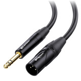Cabo Trs To Xlr De 6 35 Mm 1 4 De Polegada Cable Matters 1