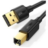 Cabo Ugreen Impressora Usb 2 0 Tipo A Para Tipo B 1metro