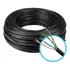 Cabo Ultra Cftv 4px24 Awg 100 Metros Preto Megatron