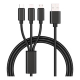 Cabo Universal 3x1 Carregador