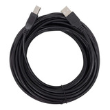 Cabo Usb 2 0 Para Impressora 5 Metros Cor Preto