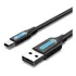 Cabo Usb 2 0 Para Mini Usb V3 Ps3 Gps Camera 2m Vention Cor Preto
