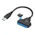 Cabo Usb 3 0 Sata 3 Para Usb   Para Ler Ssd  Hd Disco Rígido Cor Preto   20cm