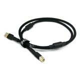 Cabo Usb A B Mien Precept Preto 200cm Controladora Interface