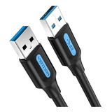 Cabo Usb A Macho Para Macho 3 0 2m Vention Conbh Cor Preto