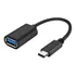 Cabo Usb Adaptador Otg Tipo C Pendrive Celular Tablet Notebook Cor Preto