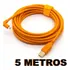 Cabo Usb Alta Velocidade Para Nikon D750 D5200 Cor Laranja-escuro