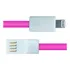 Cabo Usb Apple 30 Pinos Rosa Flat 50cm Para iPhone iPad iPod