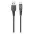 Cabo Usb-c I2go 3m 2,4a Preto E Cinza