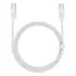 Cabo Usb-c Type-c 100w 1m Baseus Compat. Macbook iPhone iPad Cor Branco