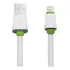 Cabo Usb Compatível iPhone Lightning Rápido 1 Metro Cor Branco