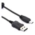 Cabo Usb De Câmera Digital Preto Para Casio Ex-s600/ex-s770