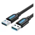 Cabo Usb Macho Para Macho Vention Usb 3 0 De 1 M  Cor Preta