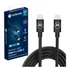 Cabo Usb Motorola Preto Com Entrada Usb Tipo C  Saída Tipo C