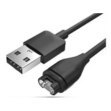 Cabo Usb Para Garmin Fenix 5 935 5x 6 6x 6s Vivoactive 3 Cor Preto