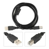 Cabo Usb Para Impressora Universal Padrão Cor Preto Mfl