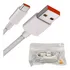Cabo Usb Tipo c Xiaomi Turbo 6a 120w Redmi Pro Note Poco Cor Branco