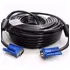 Cabo Vga 20 Metros M/m Blindado Profissional 20m Macho